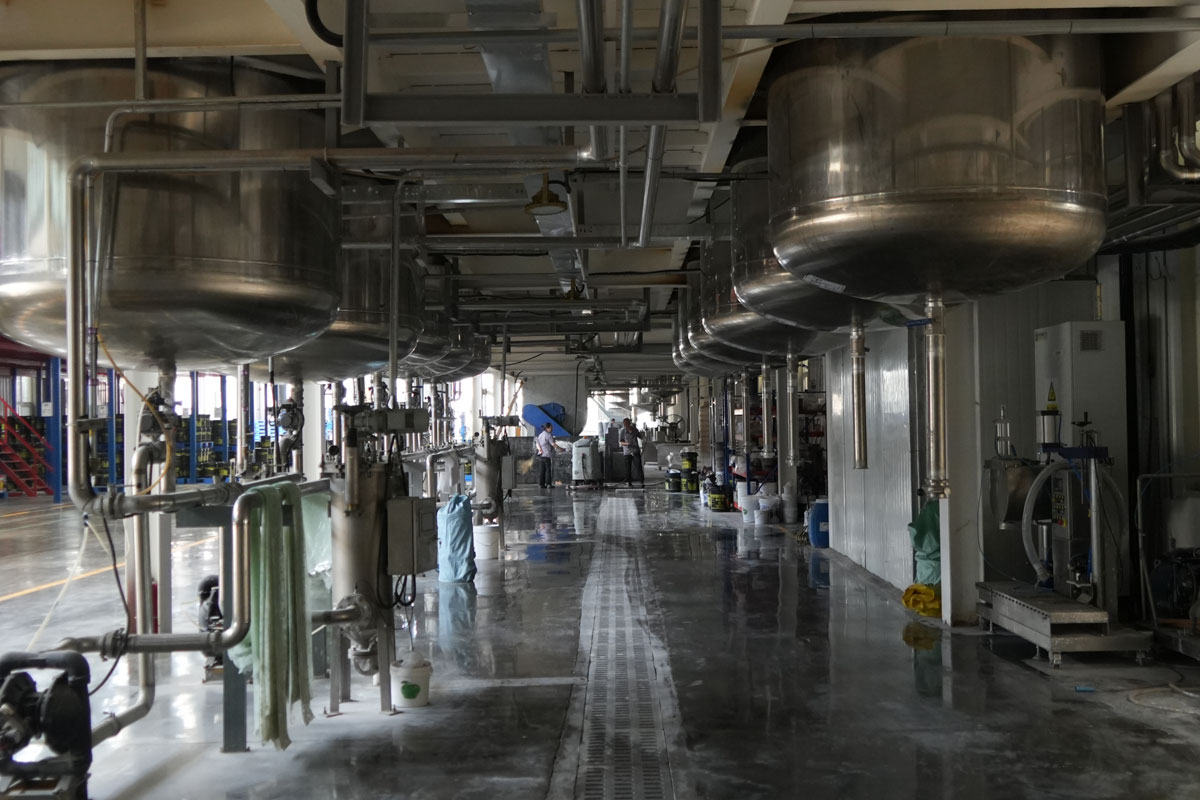 Tinta efeito pedra Linha de produção